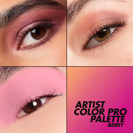 Make Up For Ever Artist Color Pro Palette For Eyes & Face - 002 Berry