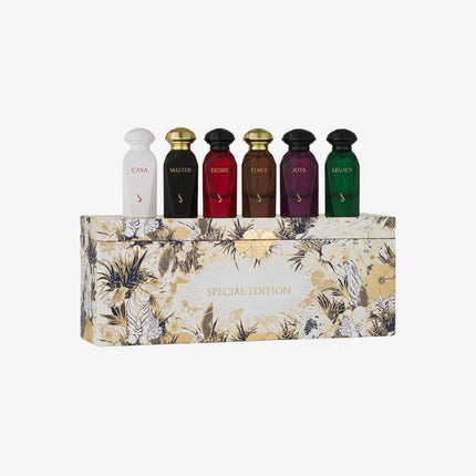 دخون الاماراتية مجموعة الاصدار الخاص طقم عطور فاخر 6*50مل 