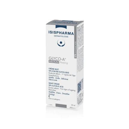 Isispharma Glyo-A Medium Peeling 10% Night Cream 30Ml