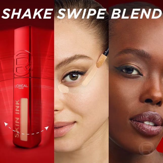 LOREAL PARIS Infallible Skin Ink 2-in-1 Foundation Concealer Shades