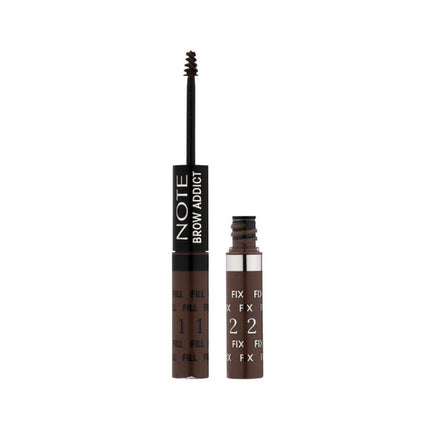 Note Brow Addict Tint & Shaping Gel Shades