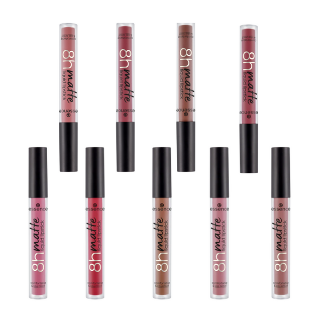 Essence 8H Matte Liquid Lipstick Shades