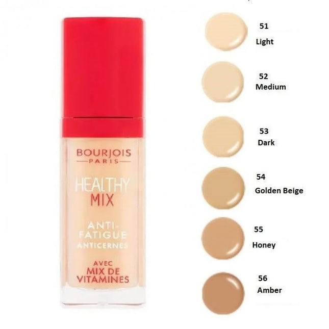 Bourjois Healthy Mix Anti-Fatigue Concealer Shades