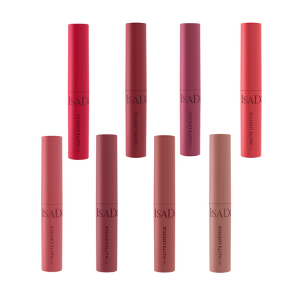 Isadora Matte Lipstick Longwear Shades