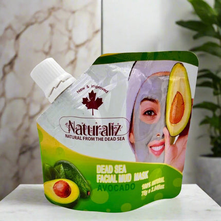 Naturaliz Dead Sea Facial Mud Mask with Avocado 75g