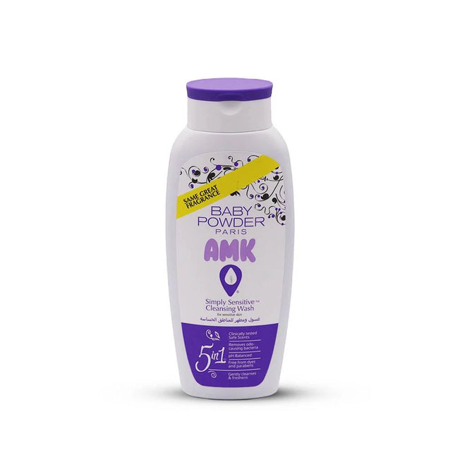 Baby Powder AMK Simply Sensitive Cleansing Wash 5 in 1 – 250ml
