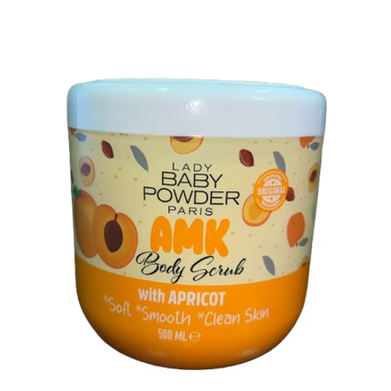 Baby Powder AMK Paris Apricot Body Scrub 500ml