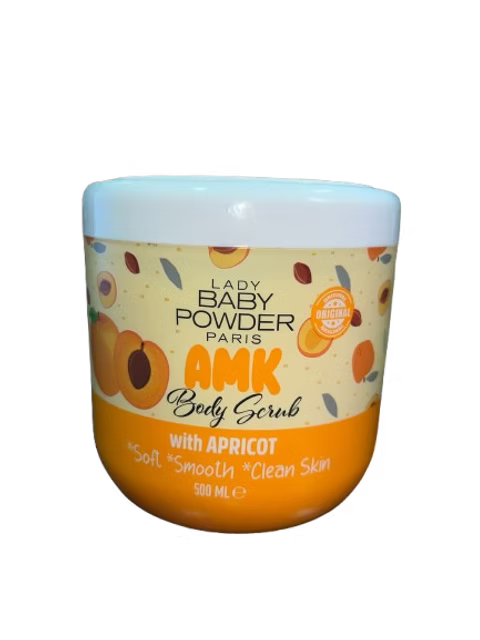 Baby Powder AMK Paris Apricot Body Scrub 500ml
