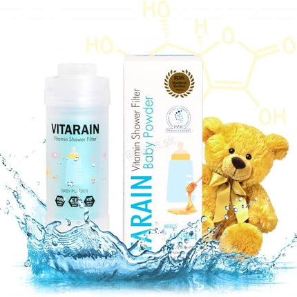فلتر الاستحمام الكوري من فيتارين - بودرة اطفال