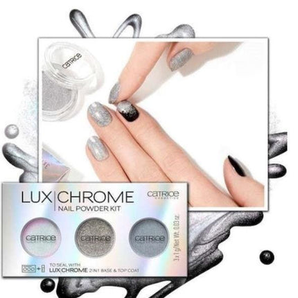 Catrice LuxChrome Nail Powder Kit - 01