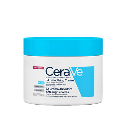CeraVe SA Smoothing Cream for Dry, Rough, Bumpy Skin 10% Urea, 340grams