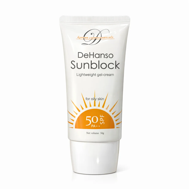 Dehanso Sunblock Lightweight Gel-Cream For Oily Skin 50G