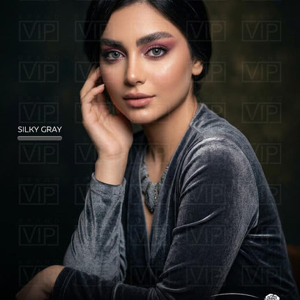 Zahra Lenses Annual Lenses Silky Gray