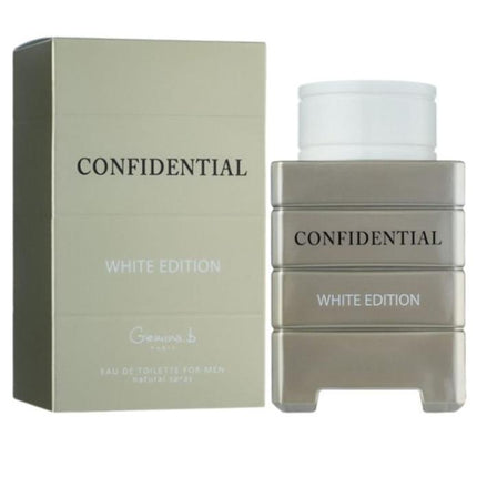 Geparlys Confidential White Edition EDT 90Ml Perfume For Men