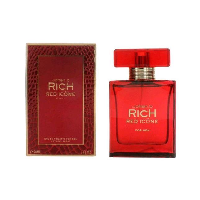Geparlys Rich Red Icone EDT 90ML Perfume For Men