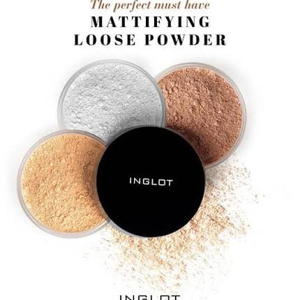 INGLOT Mattifying Loose Powder Shades