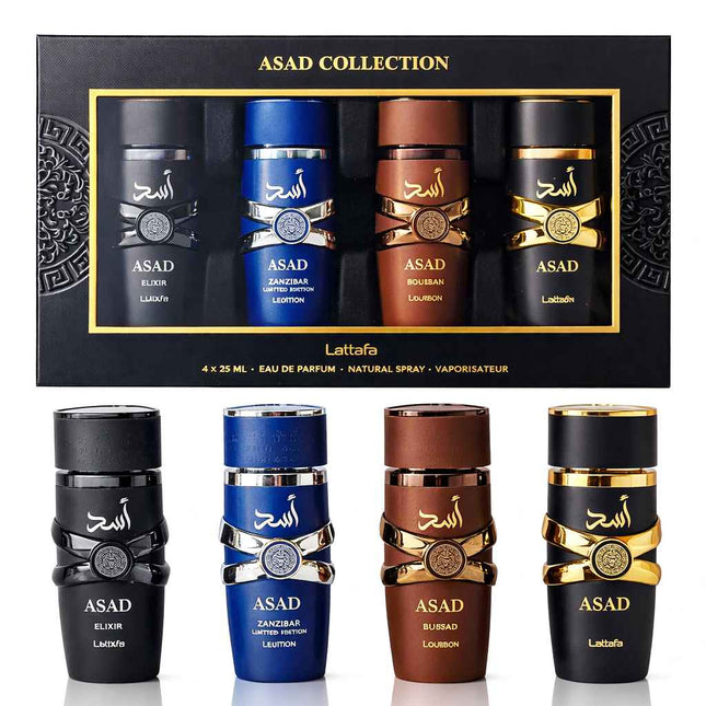 Asad Collection Lattafa Eau de Parfum 4×25 ml