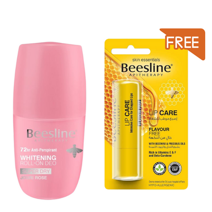Beesline Offer Deodorant Jouri Rose + Lip Balm Free