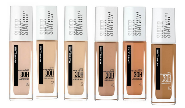 Maybelline Super Stay Foundation 30ml Shades