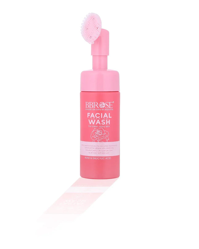 ROSE AND SALICYLIC ACID FACIAL FOAMING WASH