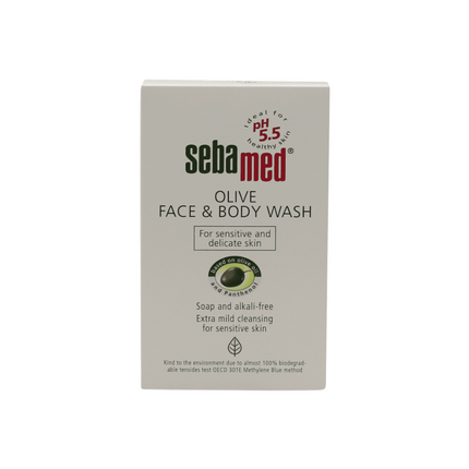 Sebamed Olive Face & Body Wash For Sensitive And Delicate Skin 200Ml