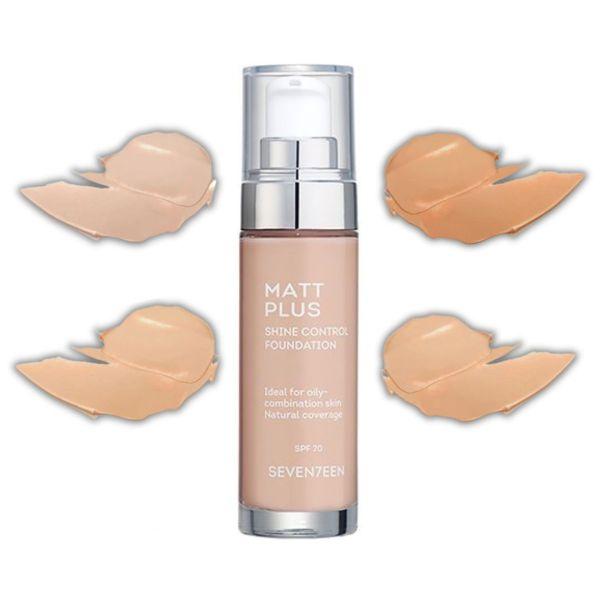 Seventeen Foundation Matt Plus Shades