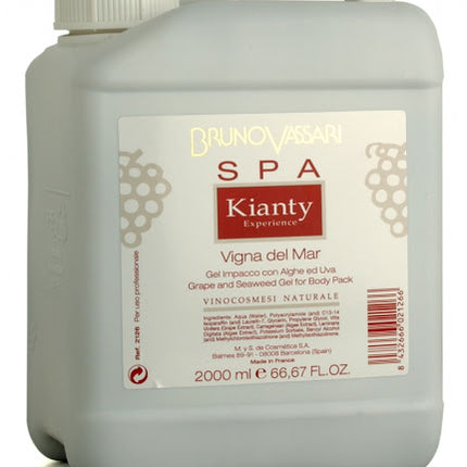 BRUNO VASSARI VIGNA DEL MAR 2.000ML. / GRAPE AND SEAWEED GEL - FIRMING