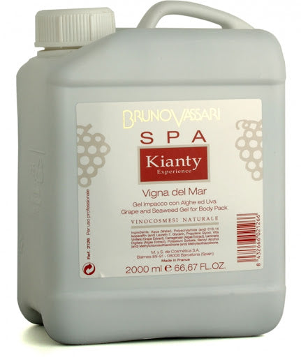 BRUNO VASSARI VIGNA DEL MAR 2.000ML. / GRAPE AND SEAWEED GEL - FIRMING