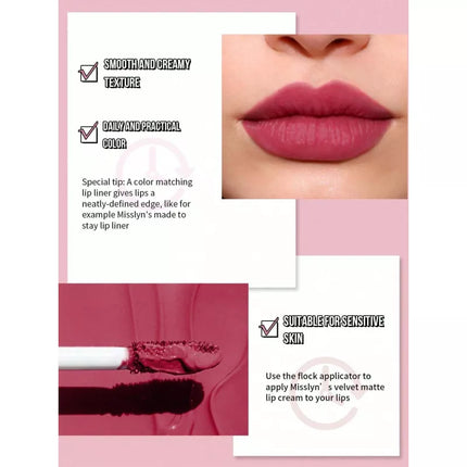 Misslyn Velvet Matte Lip Cream 56 SPIRITED