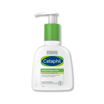 Cetaphil Moisturizing Lotion For Dry To Normal, Sensitive Skin 236Ml