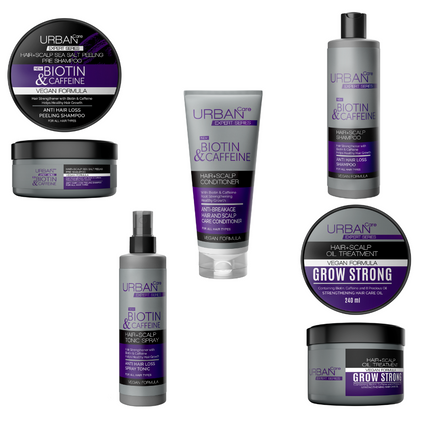 Urban Care Biotin & Caffeine Treatment Collection