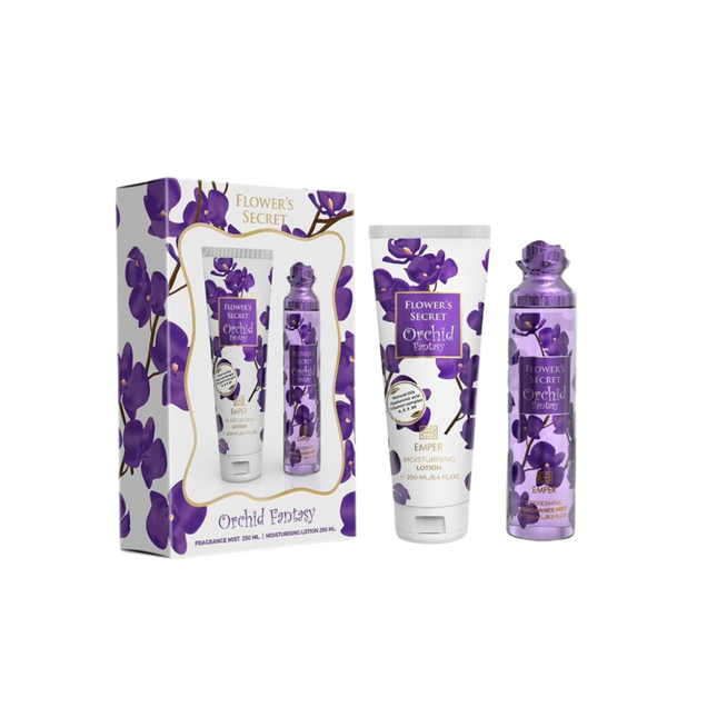 EMPER Flower's Secret Orchid Fantasy Mist 250ml and Lotion 250ml