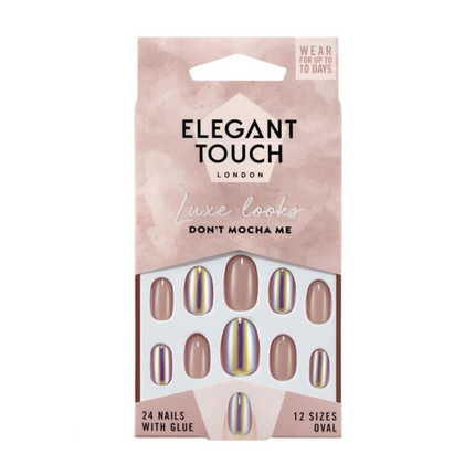 Elegant Touch Luxe Looks Don't Mocha Me Nails