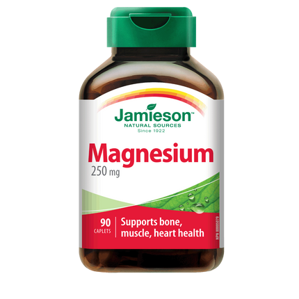 Jamieson Magnesium 250 mg 90 Caplets