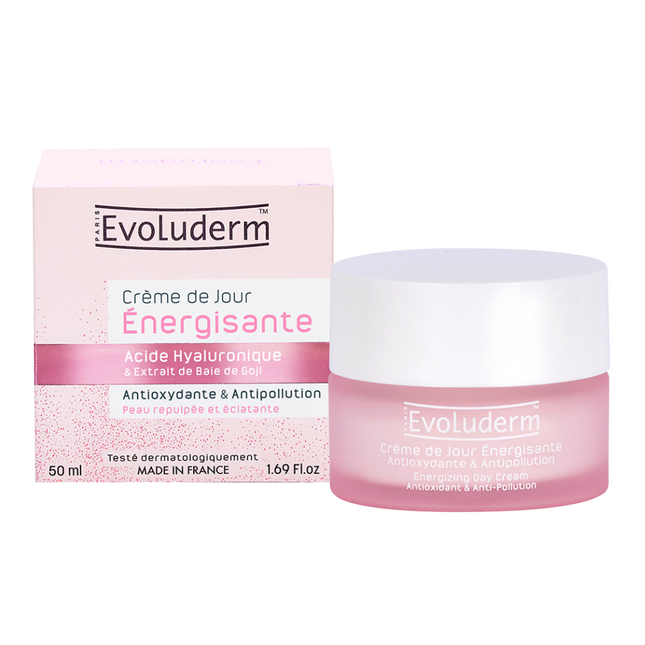 كريم ايفولوديرم النهاري المنشط المضاد للاكسدة والتلوث 50 مل