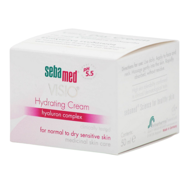 SebaMed VISIO Hydrating Cream For Normal To Dry Sensitive Skin 50Ml