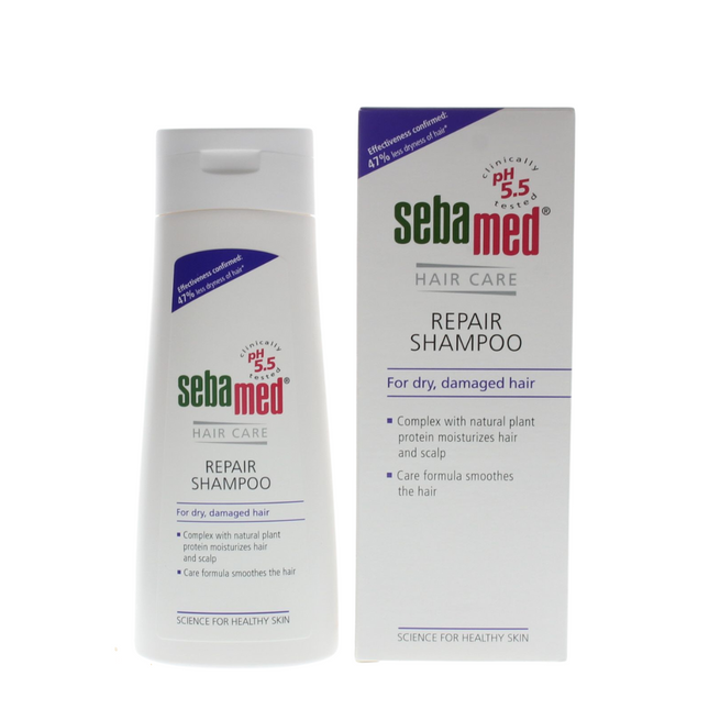 SebaMed Repair Shampoo For Dry, Damaged Hair 200Ml