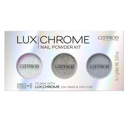Catrice LuxChrome Nail Powder Kit - 01