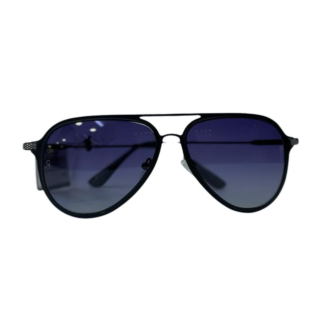 Gravity Squarish Polarized Sunglasses For Men SGT3432BLK