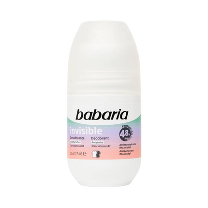 Babaria Invisible Anti-stain Roll-On Deodorant 50Ml