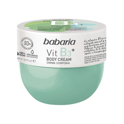 Babaria Vitamin B3 Body Cream 400Ml