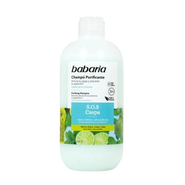 Babaria Sos Dandruff Purifying Shampoo 500Ml
