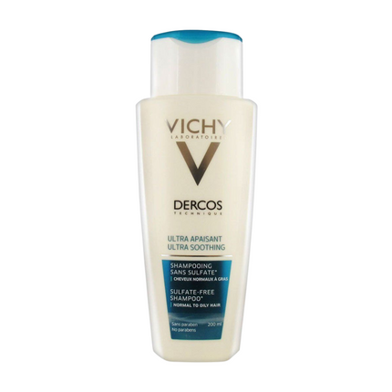 Vichy Dercos Ultra Soothing Shampoo Normal To Oily Hair 200Ml