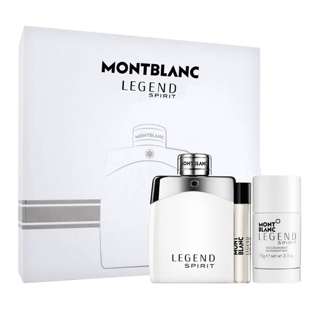 Mont Blanc Legend Spirit 100Ml EDT Men's Gift Set