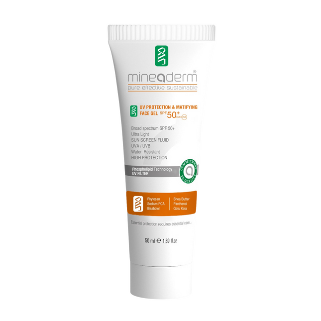 Mineaderm UV Protection & Matifying Face Gel SPF50+ 50ml