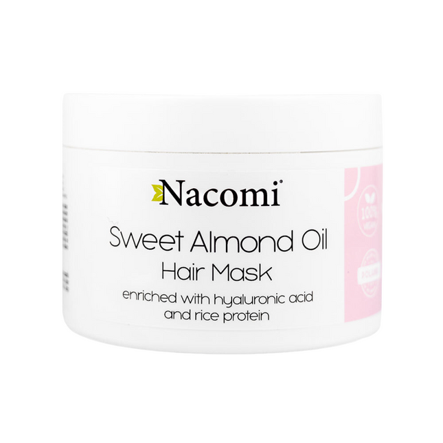 Nacomi Almond Oil Hair Mask With Hyaluronic Acid And Rice Protein 200ml