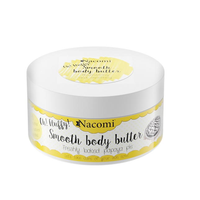 Nacomi Smooth Body Butter Freshly Baked Papaya Pie 100g