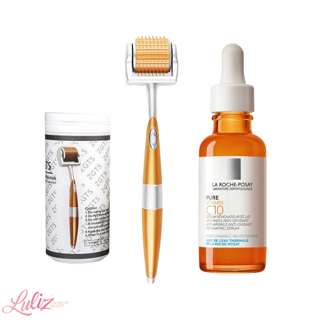 Derma Roller & Serum Bundle 15% Off!
