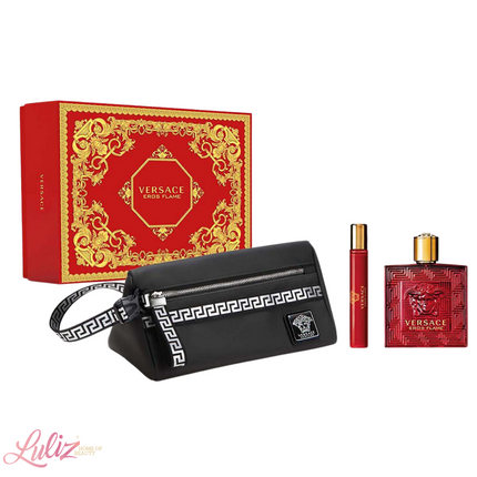Versace Eros Flame Gift Set For Men