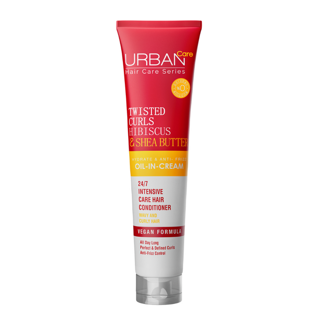 Urban Care Twisted Curls Hibiscus & Shea Butter Curl Oil-In-Cream Conditioner 175ml